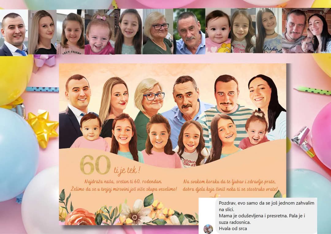 Spajanje obiteljskih fotografija