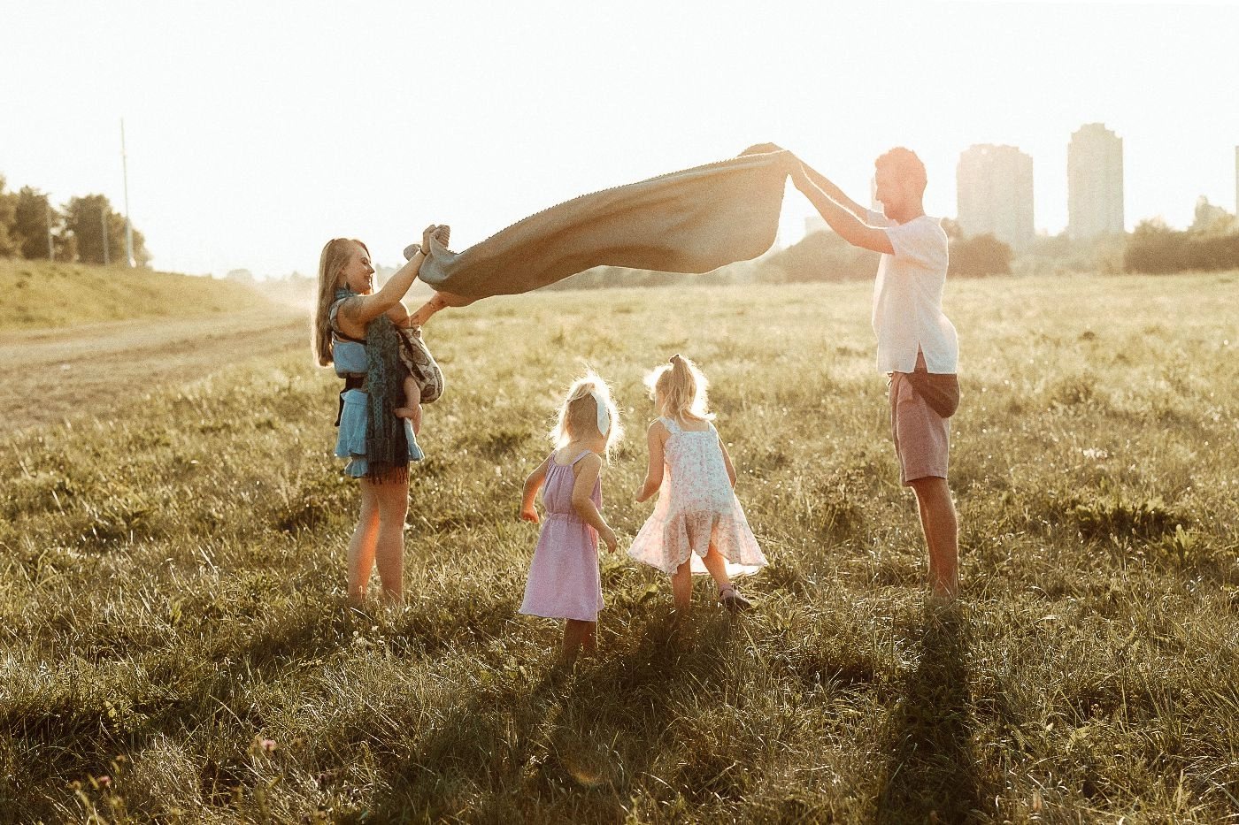 Obiteljsko fotografiranje djece u prirodi